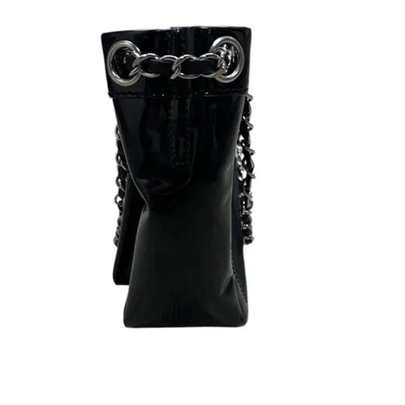 Chanel Pony Hair and Patent Leather Shoulder Bag - Picture 5 of 10